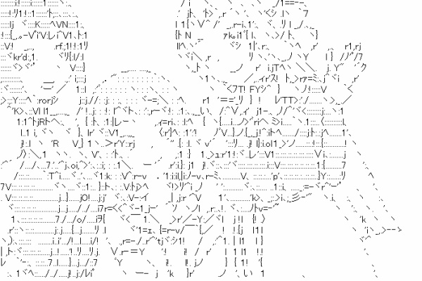 アスキーアートリサイクル保管庫 出張所 アニメ