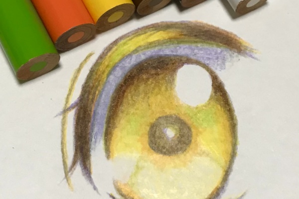 休日は色鉛筆 メイキング