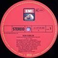 カラヤンのヴェルディ/「ドン・カルロ」全曲 DE EMI 1C 157-03 450/453S STEREO 4LP
