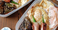 目玉焼き弁当【タイヤ交換】