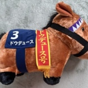 ドウデュースのぬいぐるみよりも猫が気になったもの