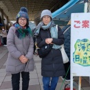 ロゴマークの作者が来てくれました！