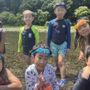 【1年生＋α】夏合宿①(７月12～13日)その11～川遊び