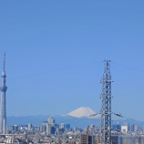 『【写真】今朝はよく晴れた！　富士山よく見える。』の画像