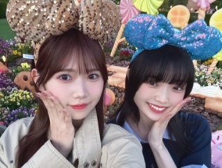 岡村ほまれと山﨑愛生でディズニーに行く