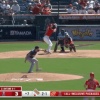大谷翔平、第4打席でリードを2点に広げるタイムリーヒット！