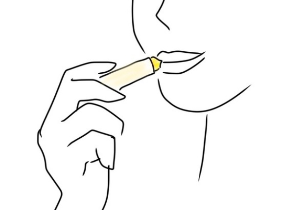 リップクリームを育てる(๑¯◡¯๑)