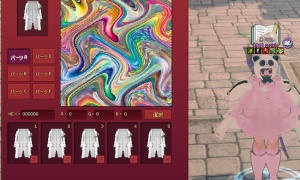 スペシャルゴーストパンクテクニカルコート(エンチャント)をピンク色に染めるぜ！