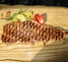 水上　育風堂レストラン　上州牛サーロイン２００g