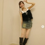 『[イコラブ] 諸橋沙夏、タンクトップ×デニムミニスカの夏コーデにファン悶絶「キュンキュンした」』の画像