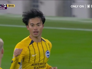 ◆プレミア◆マン・シティから同点ゴールの日本代表・三笘薫、現地メディアで最高評価「まさに一流のプレーヤー」