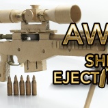 『ダンボールの弾丸を打ち出すダンボールのスナイパーライフルを作ってみた』の画像