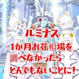 『【ルミナス】１か月お花相場を調べなかったらとんでもないことに！』の画像