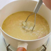 ♡ほっこりクリーミー！マッシュポテトスープ♡【#簡単レシピ #時短 #節約 #ミキサーなし #じゃがいも 】