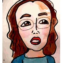 似顔絵・広岡由里子　