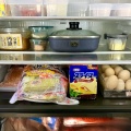 我が家の冷蔵庫の前と後、6月のコストコ購入品紹介