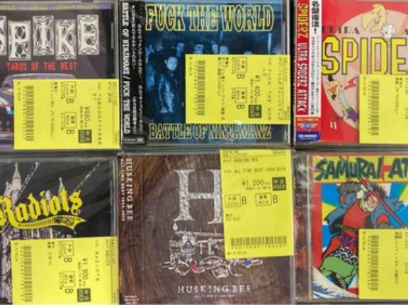 日本人PUNK/PSYCHOBILLY多めで中古CD入荷!!