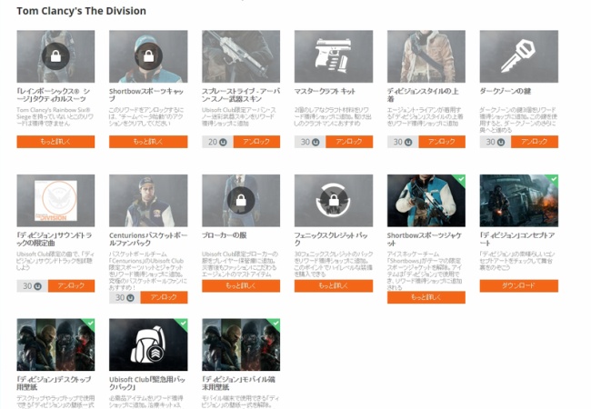 【ディビジョン】お前らどれリワード解放するの？