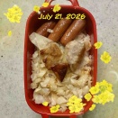 77月21日のおべんとう