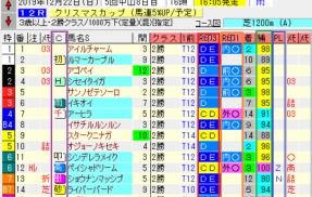 【月曜オリジナル出馬表[レースレベル･レースメモ]】※完全版限定コンテンツ※