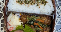 涼しい日もあったけど～夫のお弁当703