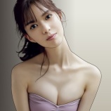 『松平璃子さんの似顔絵を描きました』の画像