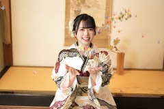 【STU48】石原侑奈、振り袖姿で弾ける笑顔🎍