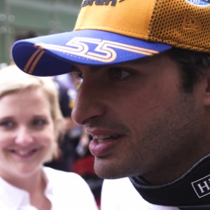 カルロス・サインツ・ジュニア ヘルメット写真：2018年F1 : F1通信