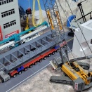 1/50 Concrete abutment