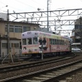嵐電、車庫入りの手順