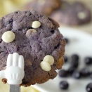 【妄想グルメ】I made moist Fruit Cookies with Blueberries and White Chocolate ブルーベリーとホワイトチョコのしっとりフルーツクッキー