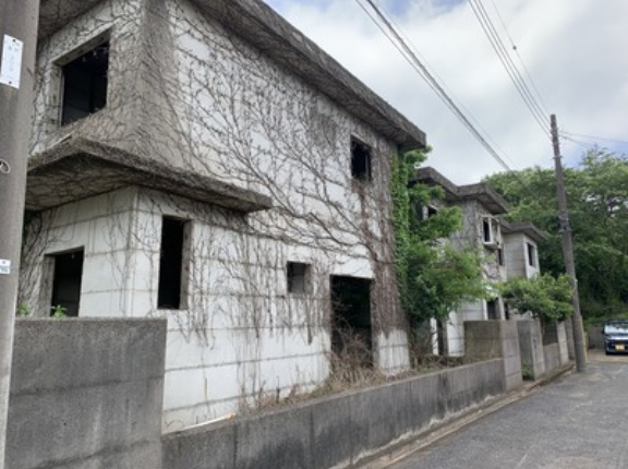 千葉県山武市、バブル期の宅地乱開発と未成住宅