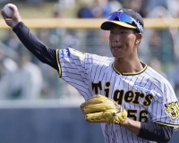 【悲報】阪神ドラ４百崎が右肩痛 全体練習外れる←百崎は怪我と無縁だと思ってた