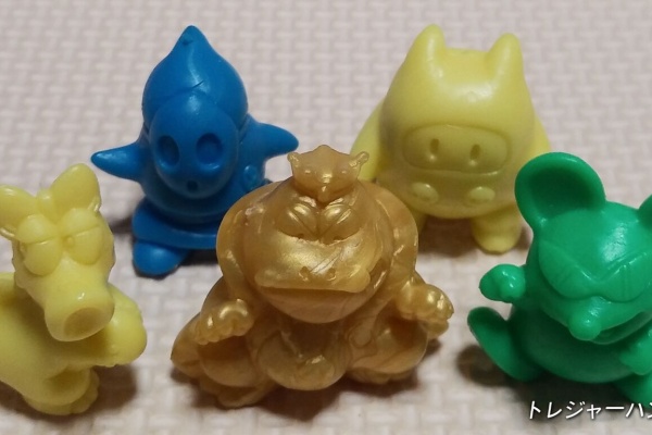 トレジャーハンティン部、部長のブログ - 消しゴム、塩ビ人形