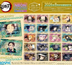 鬼滅の刃　ネオンコレクション　ステッカーVer.