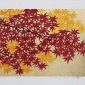 並木一さんの新作木版画 Hajime Namiki Woodblock Print