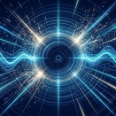 雑念を払い、思考を研ぎ澄ます「覚醒の特異点（Focus & Clarity）」の抽象グラフィック