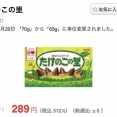 ワイ「たけのこの里？160円くらいやろなぁｗ（と言いつつ180…と見せかけ200円ｗ）」←結果（※画像あり）