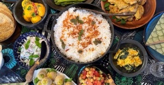 9月　ご近所さんとインド料理パーティー