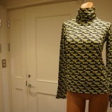 『ottod'Ame（オットダム）Printed stretch pure viscose turtleneck sweater』の画像