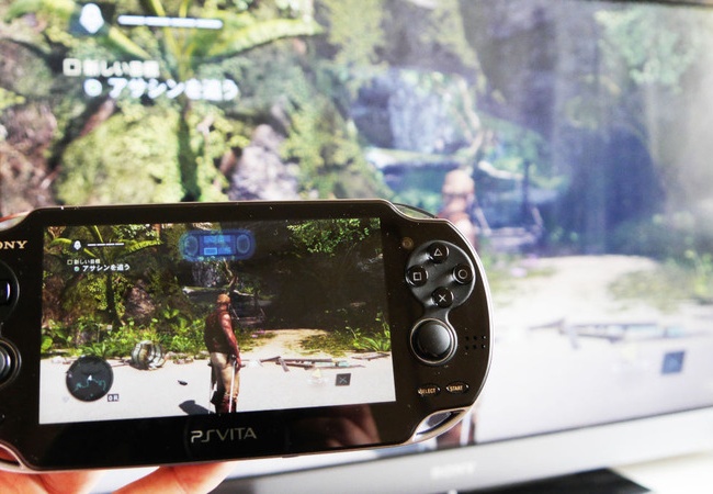 PS4はVitaでリモートプレイができる←凄すぎるだろ