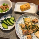 譲渡会とブルーインパルス＆週末ご飯