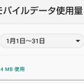 楽天モバイル有料化になってのデータ使用量