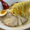 函館朝市 どんぶり横丁市場 麵屋 麒麟(きりん) 函館チャーシュー塩らぁ麺1,200円