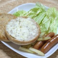 イングリッシュマフィンのランチ