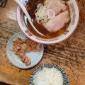 らぁ麺ここん【醤油らぁ麺＋からあげ１個＋ご飯】＠静岡市葵区流通センター