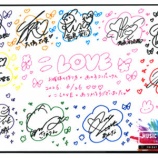 『[イコラブ] 6/26放送、恒例！『アフターMステ』＝LOVEメンバーサイン寄せ書きがこちら！！』の画像