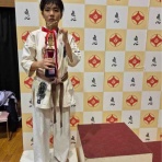 極真会館    田畑道場     山辺・大江・中山教室    師範代  長岡淳一 四段