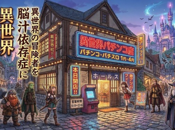 『異世界パチンコ店』って漫画出せば人気出るんじゃね？？？