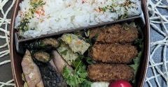「山形さくらんぼ」ちょっとお先に～夫のお弁当275